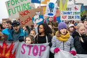 Viele prominente Politiker unterschreiben die Charta der Klimastreik-Bewegung. (Bild: Keystone)