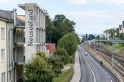An der Churerstrasse zwischen Neuseeland und Staad plant der Kanton seeseitig einen Geh- und Radweg mit einer Breite von drei Metern. (Bild: Benjamin Manser)