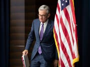 Ein Mangel an Liquidität am US-Geldmarkt ruft Fed-Chef Jerome Powell und seine Kollegen auf den Plan. (Bild: KEYSTONE/AP/MANUEL BALCE CENETA)
