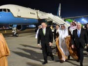US-Aussenminister Pompeo ist am Mittwoch in Dschidda angekommen. Dort wollte er mit Kronprinz Mohammed bin Salman zusammenkommen. (Bild: KEYSTONE/AP Pool AFP/MANDEL NGAN)