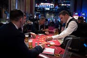 Vladislav Nikolov dealt Black Jack.