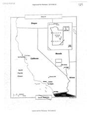 Von der CIA freigegebene Karte der Area 51. (Karte: nsarchive2.gwu.edu)