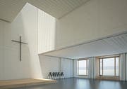 So soll der neue Hauptsaal im Begegnungszentrum der Chrischona Weinfelden aussehen. (Bild: PD)