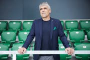 Vor dem GC-Spiel ein bisschen angespannt: SC-Kriens-Präsident Werner Baumgartner. (Bild: Jakob Kölliker, 18. September 2019)