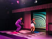 Das Theater Neumarkt in Zürich hat die Saison 2019/2020 mit dem Tanzmarathon «They Shoot Horses, Don't They?» eröffnet. (Bild: Keystone/Philip Frowein)