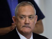 Israels Ex-Militärchef Benny Gantz vom oppositionellen Mitte-Bündnis Blau-Weiss hat keine Lust auf eine Einheitsregierung. Er hat das Amt des Regierungschefs für sich reklamiert. (Bild: KEYSTONE/AP/SEBASTIAN SCHEINER)
