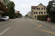 Die Unfallstelle im Heiligkreuz. (Bild: Stapo SG)
