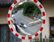 Seifenkisten-Rennen in Steinhausen. (Bild: Christof Borner-Keller, 25. August 2013)