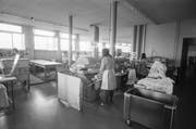 Viele Frauen, die administrativ versorgt wurden, kamen ins Frauengefängnis Hindelbank. Bild: ETH-Bibliothek Zürich (28.3.1968)