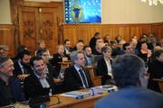 Die Landräte befinden am Mittwoch auch in eigener Sache und diskutieren über Transparenz bei Abstimmungen. (Bild: Urs Hanhart, Altdorf, 13. Februar 2019)