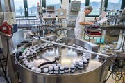 Blick in die Produktion der Bioforce in Roggwil (Bild: Urs Bucher)