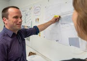 Thomas Gisler, Gesamtprojektleiter der Basis 57, freut sich über die Unterstützung des Technologiefonds des Bundes. Bild: PD
