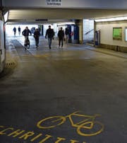 Die Unterführung am Wiler Bahnhof. Passanten und Reisende fühlen sich hier unwohl – vor allem nachts.Bild: red