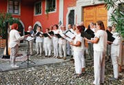 Der Chor über dem Bodensee gestaltete einen wunderbaren Abend.Bild: pd