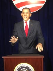 Präsident Nummer 44, Barack Obama, als Wachsfigur. Bild: dwe