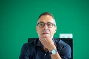 Matthias Hüppi: «Ich habe weiss Gott keine Zeit, mich mit dem Cupout anderer Mannschaften zu beschäftigen.» (Bild: Urs Bucher)