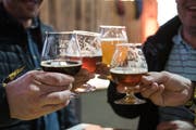Am «Bierprobier» gibt's 170 Biersorten zum Degustieren.
