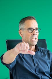 «Da haben Sie einen komplett falschen Eindruck:» (Bild: Urs Bucher)