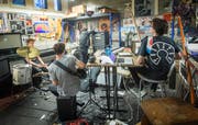 Die Band Karluk machte in der Vergangenheit immer wieder am Bandraumfestival mit - und ist auch diesmal wieder mit dabei. (Bild: Ralph Ribi - 25. September 2014)