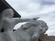 Der legendäre Häuptling Crazy Horse wird von den amerikanischen Ureinwohnern heute noch verehrt. Bild: dwe