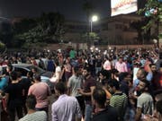 Einer der seltenen Proteste gegen das Regime in Downtown Kairo. (Bild: Keystone/EPA/BASMA MOUSTAFA)