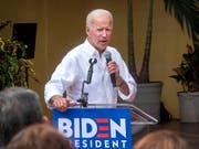 «Klare Korruption»: Joe Biden, früherer US-Vizepräsident und jetziger Präsidentschaftsbewerber bei den Demokraten. (Bild: KEYSTONE/EPA/CRISTOBAL HERRERA)
