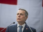 «Die Lage ist besorgniserregend»: der Schweizer Aussenminister Ignazio Cassis. (Bild: KEYSTONE/PABLO GIANINAZZI)