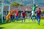 Der SC Brühl und FC Basel II boten am Samstag im Paul-Grüninger-Stadion hochstehenden Fussball. (Bild: SC Brühl/Kurt Frischknecht - 21. September 2019)
