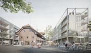 Visualisierung des Siegerprojektes «Charlotte». (Bild: PD)