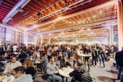 Blick in die Olma-Halle 7 während des Bierprobier vom vergangenen Wochenende. (Bilder: PD - 20. September 2019)