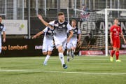 Filip Stojilkovic sorgte zum dritten Mal diese Saison für das 1:0. (Bild: Gianluca Lombardi)
