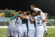 Grosse Freude nach dem schnellen 3:0. (Bild: Gianluca Lombardi)