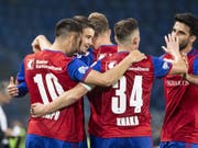 Ein perfekter Abend für den FC Basel (Bild: KEYSTONE/ALESSANDRO DELLA VALLE)