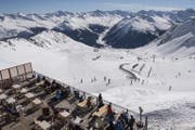 Wie viel Schnee wird auf dem Weissfluhjoch in Davos 2100 noch liegen? (Bild: EPA/Keystone)