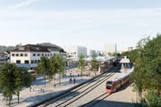 Im Rahmen des Agglomerationsprogramms kann unter anderem auch der Bahnhof Herisau baulich angepasst werden. (Bild: pd)