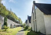Seit Jahren soll das Kunstmusem Thurgau in der Kartause Ittingen saniert und erweitert werden. An der nördlichen Klostermauer gab es ein mittlerweile verworfenes Projekt. (Bild: Andrea Stalder)