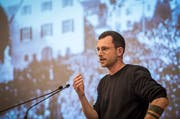 Als Überraschung wurde neu auch der 1. Nachwuchsforschungspreis verliehen; er ging an Jonas Komposch. (Bild: Reto Martin)