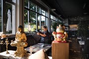 Fast wie in Berlin: Das «Bamboo» in St.Fiden. (Bild: Benjamin Manser)