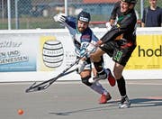 Sorgt für die Entscheidung: Captain Thomas Hohl (rechts). (Bild: Patrick Hürlimann, Zug, 21. September 2019)