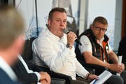 Branchengespräch an der Interboot in Friedrichshafen mit Beat Plüss, Präsident SBV. Bild: PD
