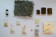«Benzos» (Beruhigungsmittel), Hustensirup und weitere Tabletten wurden sichergestellt. (Bild: Luzerner Polizei)