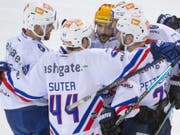 Die Lions kamen in der Ilfishalle ausgiebig zum Jubeln (Bild: KEYSTONE/MARCEL BIERI)