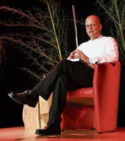 Vor drei Jahren war Schriftsteller Jan-Philipp Sendker zum letzten Mal zu Gast in der Region. Im Kulturforum Amriswil las er aus seinem Buch «Am anderen Ende der Nacht». (Bild: Manuel Nagel, 12. September 2016)
