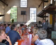 Diese Versammlung in der alten Woogie-Halle am 15. September ist der Stein des Anstosses. (Bild: Margrith Pfister-Kübler)