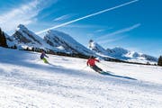 Skifahrer bei den Churfirsten. (Bild: PD)