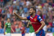 Jubel bei Kemal Ademi: 5 Tore in 5 Spielen. (Bild: Keystone)
