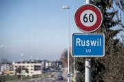 Ruswil stimmt über das neue Gemeindehaus ab.Bild: Pius Amrein / LZ