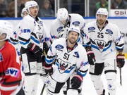 Torschütze zum ersten Gottéron-Sieg in der laufenden Meisterschaft: David Desharnais. (Bild: KEYSTONE/LAURENT GILLIERON)