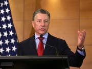 Nach den Enthüllungen über das Telefonat von US-Präsident Donald Trump mit dem ukrainischen Staatschef Wolodymyr Selenskyj hat der US-Gesandte für die Ukraine, Kurt Volker (Bild), am Freitag den Bettel hingeschmissen. (Bild: KEYSTONE/EPA/INNA SOKOLOVSKAYA)