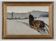 Einsame Rückkehr vom Wald: «Ritorno dal bosco» von Giovanni Segantini. (Bild: Stefan Rohner)